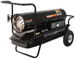 Mi-T-M MH-0135-0M10 Kerosene Forced Air Space Heater, 135000 BTU