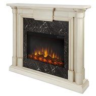 Real Flame Maxwell Electric Fireplace Whitewash N10