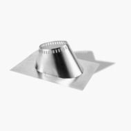 Chimney Plus 287010 Duravent 10 Inch Flashing - 0/ 12 to 6/ 12 Dura Tech Chimney