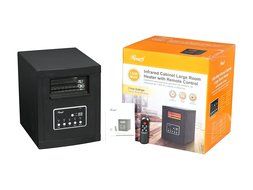 Rosewill RHCH-15001 1500-Watt Large Room Infrared Cabinet Space Heater with Remote Control N5
