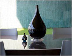 Objecto H4 Hybrid Humidifier with Aroma Therapy, Black