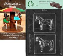 Cybrtrayd Bk-A116 Horse Animal Chocolate Candy Mold