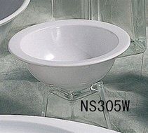 Thunder Group NS305W 5-1/2-Inch, Grapefruit Bowl, 10-Ounce, White, Pack of 12