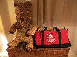 Premium Canvas Log Carrier &ndash; Genuine, Heavy-Duty 16 Oz Canvas Tote Bag with Jumbo Capacity &ndash; Tough and Durable... N8