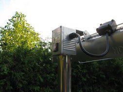 Aura Patio Plus Stainless Steel Weatherproof Radiant Infrared Electric Patio Heater N3