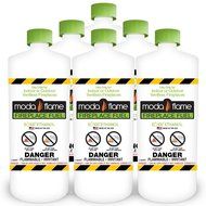 Moda Flame 1 Quart Bio-Ethanol Fireplace Fuel 3 Bottles N9