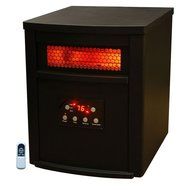 Youzee LS-6DMIQH-X 1500-Watt 6-Element Infrared Heater with Remote Control