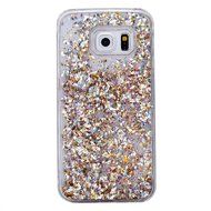 Galaxy S6 Edge Case,Galaxy S6 Edge Liquid Cover,PHEZEN Christmas Tree Santa Claus Design Cool Quicksand Moving... N9