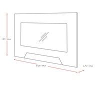 CorLiving FPE-205-F Wall Mounted Electric Fireplace N6