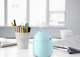 Eyotool Ultrasonic Cool Mist Humidifier Mini USB Travel Portable Air Purifier Small Personal Humidifier for Car... N7