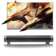 Solarphy Small Sound Bar 10W (5Wx2) Wireless Subwoofer Speaker Bluetooth 3.0 Channel Soundbar Support TF Card,...