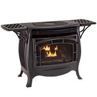 Duluth Forge Dual Fuel Vent Free Gas Stove - Model FDSR25, Matte Finish, Remote Control N3