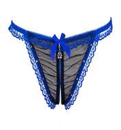 Underwear, PHOTNO Female Perspective Diamond Lace Panties Underwear Low Rise Thong