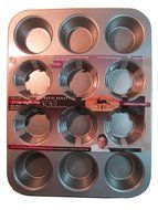 Commercial Weight 12 Cup Muffin Pan: David Burke Kitchen: Non-Stick Bakeware