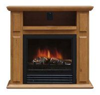 Trygve Electric Fireplace - Oak
