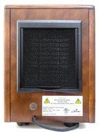 ILG-918 iLIVING Infrared Portable Space Heater, Dual Heating System with Remote Control, 1500W, Dark Walnut Wooden... N2