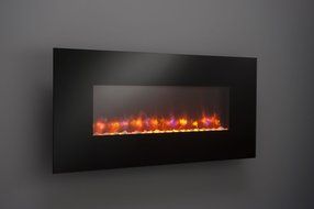 GreatCo Gallery Series Built-in Electric Fireplace, 70-Inch N22