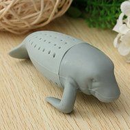 1pcs, Silicone for Manatee Sea for Manatea Infuser Loose Tea Leaf Spice Strainer Filter Diffuser