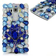 Spritech(TM) LG G Stylo Hard Case,Bling Crystal 3D handmade Rhinestone Design Clear Phone Cover for LG G Stylo N3