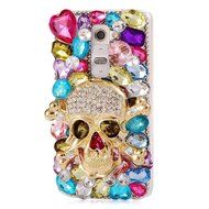 Spritech(TM) LG G Stylo Hard Case,Bling Crystal 3D handmade Rhinestone Design Clear Phone Cover for LG G Stylo N5
