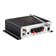 Lepy LP-V9S Digital 2x25W Mini Hi-fi Stereo Power Amplifier with Remote Control and 3A Power Cable Support USB...