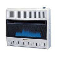 New ProCom 30,000 BTU LP Propane Blue Flame Vent Free Gas Wall Heater w/ Tstat- PUNER Store
