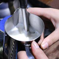HUPPYNUTS STEAMING PITCHER Stainless Steel Frothing Pitcher with Measurements for Espresso Machines, Lattes, 33...