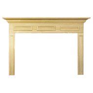 Litchfield II MDF Primed Fireplace Mantel Surround Fireplace Insert Size: 36"