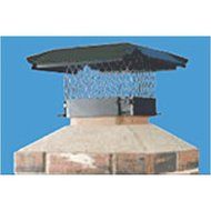 13X13 DRAFT KING STAINLESS STEEL PAINTED CHIMNEY CAP