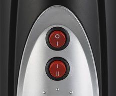 Bionaire Silent Micathermic Console Heater for Large Spaces, Black N5
