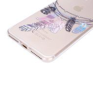 iPhone 7 Plus Case, PHEZEN Clear Soft TPU Protective Case Back Cover with Beautiful Cherry Blossom Flower Series... N44