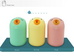 1pcs Cute Little Bird Mini Portable USB Charging Ultrasonic Air Humidifier Mist Maker Pink Yellow Blue N5