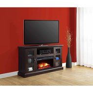 60" Fall Harvest Entertainment Stand Fireplace For TVs Up To 70" N6
