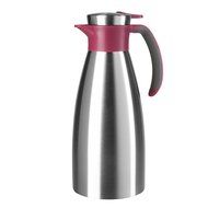 Emsa 18/10 Stainless Steel Soft Grip Carafe, 34-Ounce, Black N3