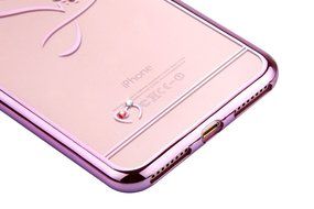 iPhone 7 Plus Case, PHEZEN Clear Soft TPU Protective Case Back Cover with Beautiful Cherry Blossom Flower Series... N53