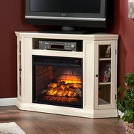 Southern Enterprises Claremont Convertible Media Infrared Fireplace N10