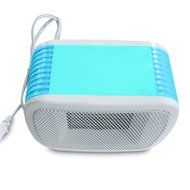 Rubility Multi-functional Warmer Mini Heater Household Office Desktop Electric Heater PTC Mini Fan Warmer (Pink) N6