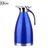 Satin Finish Stainless Steel Thermal Coffee Pot, Vacuum Insulated Carafe Flask Tea Kettle, 1.5 Liter N11