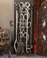 Balsam Hill 4 Piece Estate Fireplace Tool Set - Gold | 12"L x 12.5"W x 32"H N2