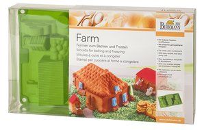 Birkmann Farm Shaped Silicone Mold for Baking &amp; Freezing
