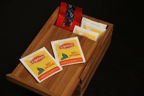 Tea Bag Organizer (Bamboo) N3