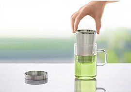 Tea Infuser-steeping Made Easy At Home or At Work-great Gift Idea- The Perfect Tea Mug for Hot or Cold Loose Leaf...