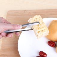 Aikoi Stainless Steel Barbecue BBQ Clip Bread Food Ice Clamp Ice Tong Tool - Pack of 10 N6