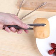 Aikoi Stainless Steel Barbecue BBQ Clip Bread Food Ice Clamp Ice Tong Tool - Pack of 10 N7