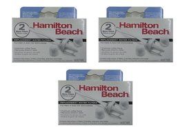 Coffee &amp; Tea Makers Parts (6) Hamilton Beach Water Filters 80674 for BrewStation and Stay or Go