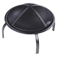 23" Patio Folding Fire Pit Backyard Grill Metal Stove Fireplace Heater w/Cover N3