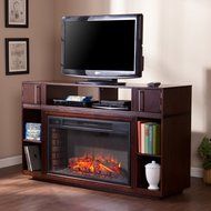 Southern Enterprises Henley Media Console Fireplace - Espresso N2