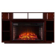Southern Enterprises Henley Media Console Fireplace - Espresso N3