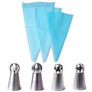 Delidge 3 Sizes Reusable New Silicone Cake Decoration Pastry Bags With 3 Couplers Kitchen Baking Tool Utensil N5