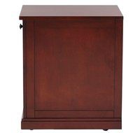 Duraflame 1500-Watt Electric Infrared Quartz Portable Heater with Drawer and Remote Control - Cherry N2